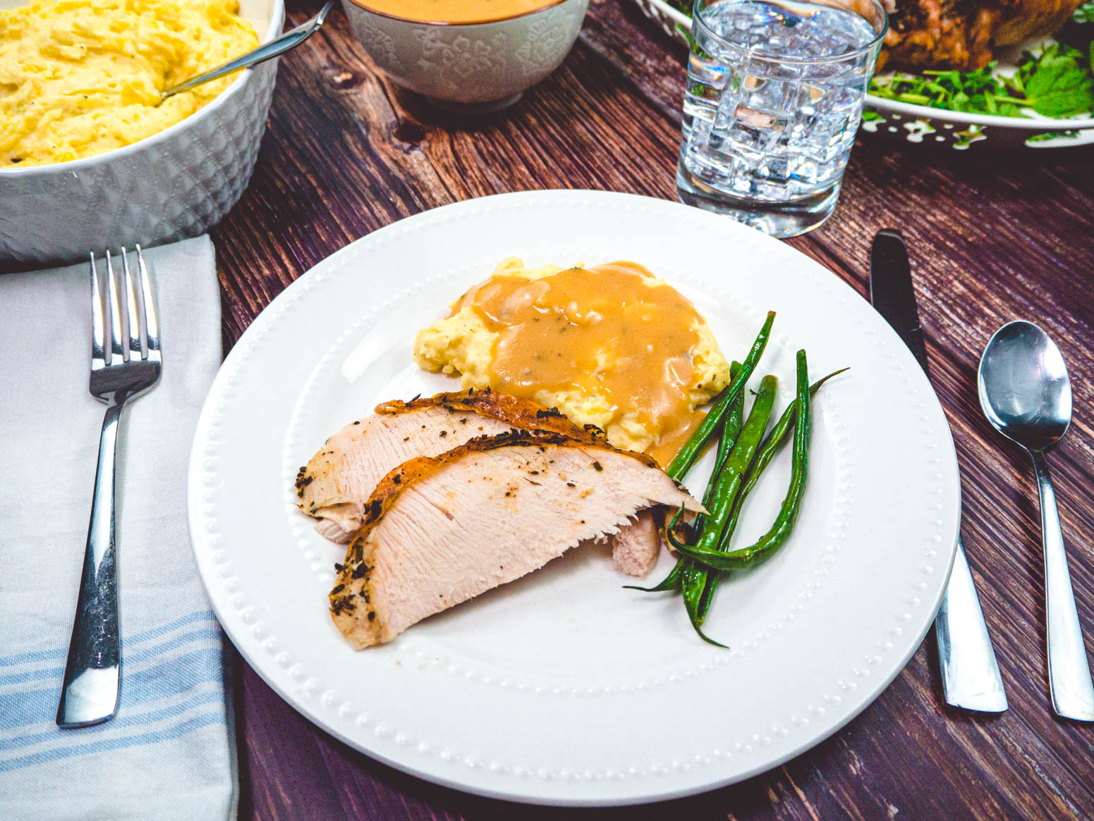 Thanksgiving Sage Roasted Turkey Recipe