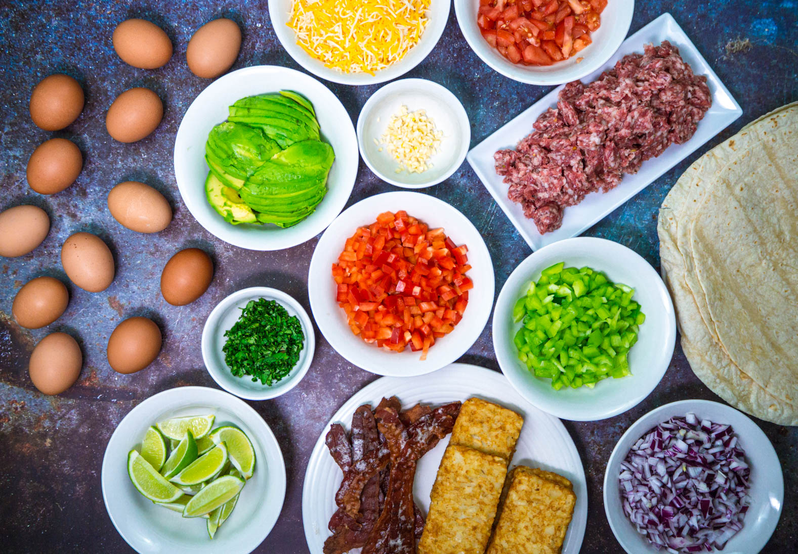 Ultimate Fully Loaded Breakfast Burritos