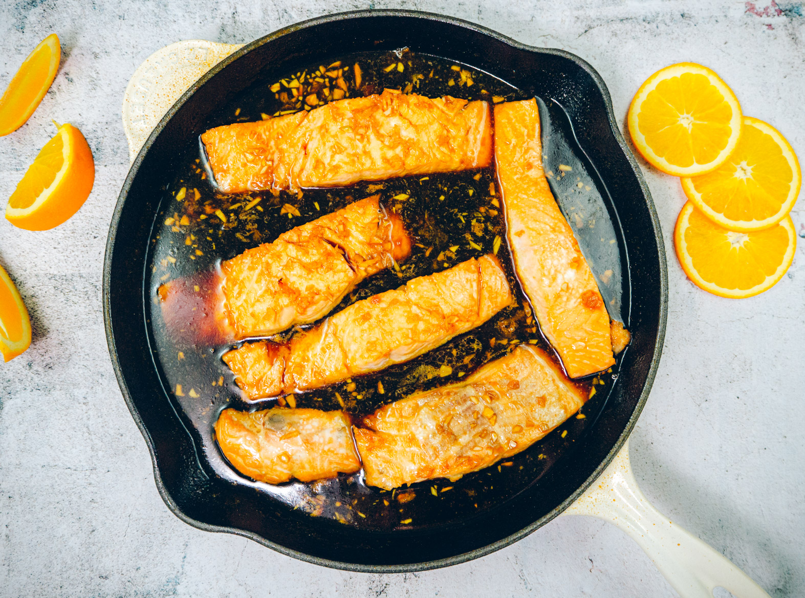 Delicious Orange Maple Soy Glazed Salmon Recipe