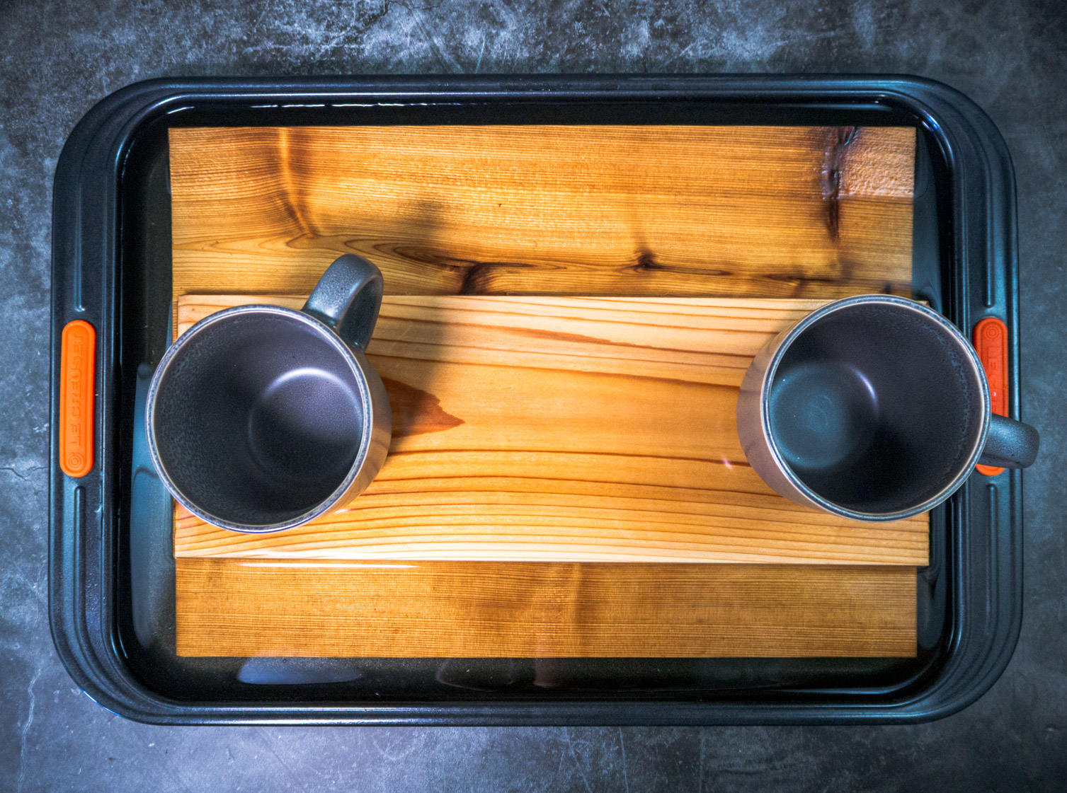 Cedar Plank Salmon with Honey Orange Glaze