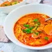 One Pot Winter Rotisserie Chicken and Lentil Soup